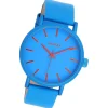 Oozoo Damen Armbanduhr Timepieces Analog Leder blau UOC11175