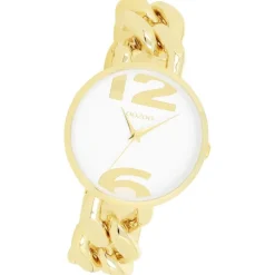 Oozoo Damen Armbanduhr Timepieces Analog Metall gold UOC11262