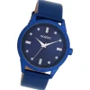 Oozoo Damen Armbanduhr Timepieces Analog Leder blau UOC11288