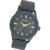 Oozoo Damen Armbanduhr Timepieces Analog Leder grau UOC11289