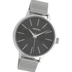 Oozoo Damen Armbanduhr Timepieces Analog Metall silber UOC10007