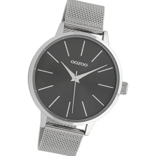 Oozoo Damen Armbanduhr Timepieces Analog Metall silber UOC10007