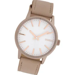 Oozoo Damen Armbanduhr Timepieces Analog Leder rosa UOC10017