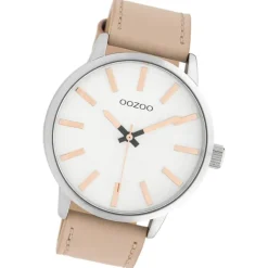 Oozoo Damen Armbanduhr Timepieces Analog Leder rosa UOC10031