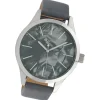 Oozoo Damen Armbanduhr Timepieces Analog Textil grau UOC10074