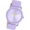 Oozoo Damen Armbanduhr Timepieces Analog Leder lila UOC11055