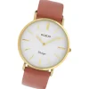 Oozoo Damen Armbanduhr Timepieces Analog Leder orange UOC9967A