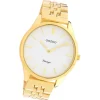 Oozoo Damen Armbanduhr Timepieces Analog Metall gold UOC9985A