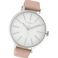 Oozoo Damen Armbanduhr Timepieces Analog Leder rosa UOC10122