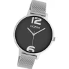 Oozoo Damen Armbanduhr Timepieces Analog Metall silber UOC10142
