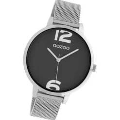Oozoo Damen Armbanduhr Timepieces Analog Metall silber UOC10142