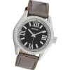 Oozoo Damen Armbanduhr Timepieces Analog Leder braun UOC10267