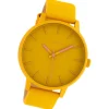 Oozoo Damen Armbanduhr Timepieces Analog Leder gelb UOC10380