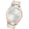 Oozoo Damen Armbanduhr Timepieces C10964 Analog Edelstahl silber-rosé UOC10964