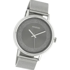 Oozoo Damen Armbanduhr Timepieces Analog Metall silber UOC10625