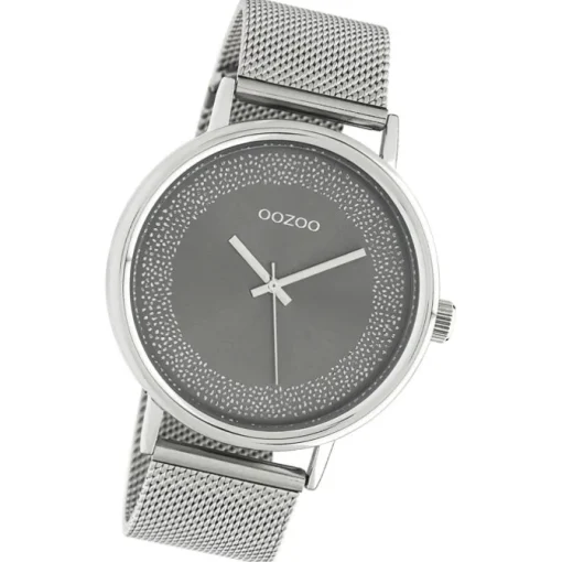 Oozoo Damen Armbanduhr Timepieces Analog Metall silber UOC10625