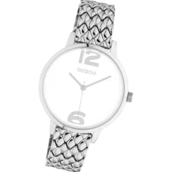 Oozoo Damen Armbanduhr Timepieces Analog Metall silber UOC11020