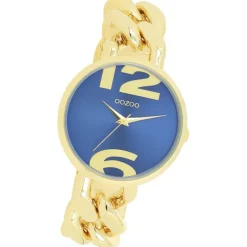 Oozoo Damen Armbanduhr Timepieces Analog Metall gold UOC11351