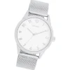 Oozoo Damen Armbanduhr Timepieces Analog Metall silber UOC11320