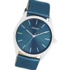 Oozoo Damen Armbanduhr Timepieces Analog Leder blau UOC11337