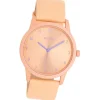 Oozoo Damen Armbanduhr Timepieces Analog Leder orange UOC11075