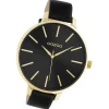 Oozoo Damen Armbanduhr Timepieces Analog Leder schwarz UOC10844
