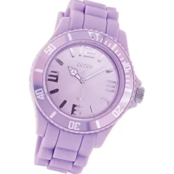 Oozoo Damen Armbanduhr Timepieces Analog Silikon lila UOC4365A