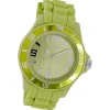 Oozoo Damen Armbanduhr Timepieces Analog Silikon grün UOC4368A