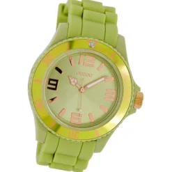 Oozoo Damen Armbanduhr Timepieces Analog Silikon grün UOC4369A
