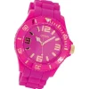 Oozoo Damen Armbanduhr Timepieces Analog Silikon pink UOC5047A