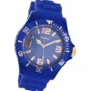 Oozoo Damen Armbanduhr Timepieces Analog Silikon blau UOC5049A