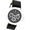 Oozoo Damen Armbanduhr Timepieces Analog Leder schwarz UOC6189A