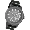 Oozoo Damen Armbanduhr Timepieces Analog Leder schwarz UOC6209A