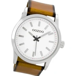 Oozoo Damen Armbanduhr Timepieces Analog Leder braun UOC7036A