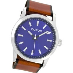 Oozoo Damen Armbanduhr Timepieces Analog Leder braun UOC7037A