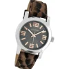 Oozoo Damen Armbanduhr Timepieces Analog Leder braun UOC7129A