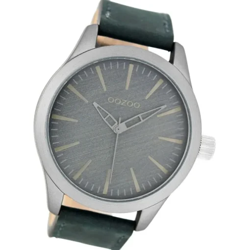 Oozoo Damen Armbanduhr Timepieces Analog Leder dunkelblau UOC7426A