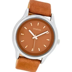 Oozoo Damen Armbanduhr Timepieces Analog Leder braun UOC7437A