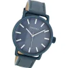 Oozoo Damen Armbanduhr Timepieces Analog Leder blau UOC8313A