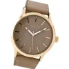 Oozoo Damen Armbanduhr Timepieces Analog Leder braun UOC9016A