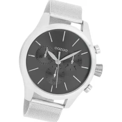 Oozoo Damen Armbanduhr Timepieces Analog Metall silber UOC9099A