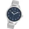 Oozoo Damen Armbanduhr Timepieces Analog Metall silber UOC9118A