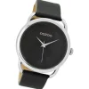 Oozoo Damen Armbanduhr Timepieces Analog Leder grau UOC9163A