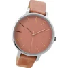 Oozoo Damen Armbanduhr Timepieces Analog Leder rosa UOC9211A