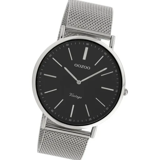 Oozoo Damen Armbanduhr Timepieces Analog Metall silber UOC9895A