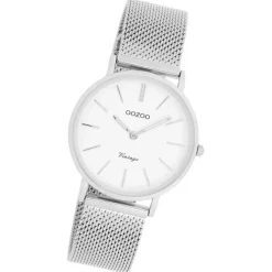 Oozoo Damen Armbanduhr Timepieces Analog Metall silber UOC9903A