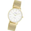 Oozoo Damen Armbanduhr Timepieces Analog Metall gold UOC9911A
