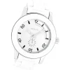 Oozoo Damen Armbanduhr Timepieces Analog Plastik weiß UOC4255A
