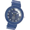 Oozoo Damen Armbanduhr Timepieces Analog Plastik blau UOC4258A