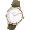 Oozoo Damen Armbanduhr Timepieces Analog Leder braun UOC9509A